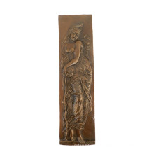 Relief Brass Statue Season Goddess Relievo Deco Bronze Sculpture Tpy-838~842